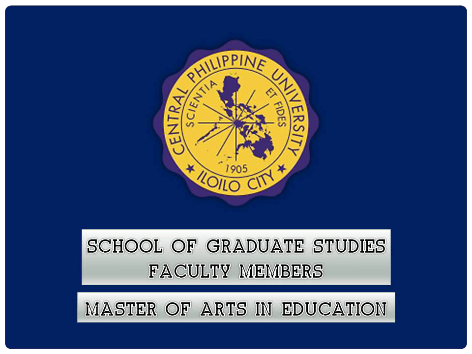 faculty-master-of-arts-in-education-school-of-graduate-studies